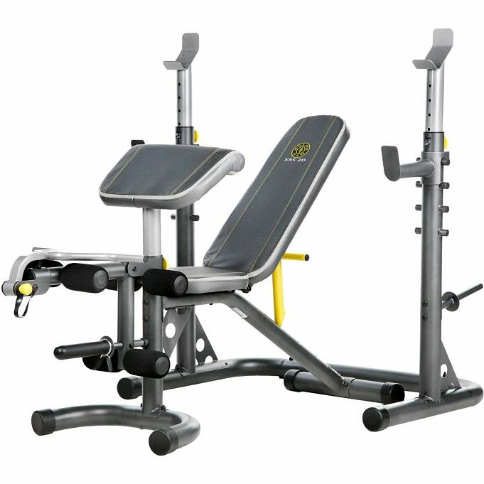 Golds Gym XRS20 Workout Bench Preacher Curl Leg Extension Review